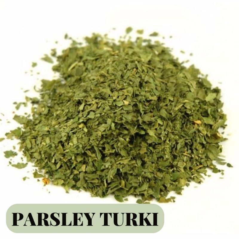 

Daun parsley kering / parsley Turki / daun peterseli kering / bumbu rempah
