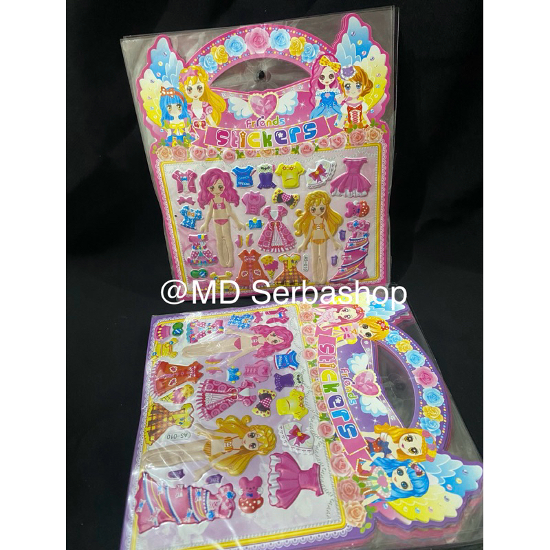 

MAINAN ANAK STIKER TEMPEL BONEKA BARBIE
