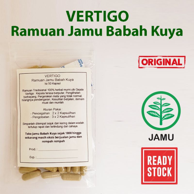 Vertigo Ramuan Toko Jamu Babah Kuya