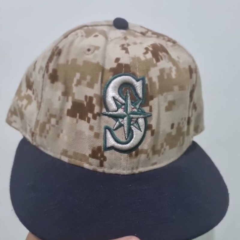 Seattle Mariners Camo Snapback New Era