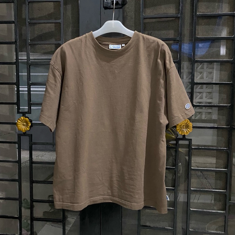 kaos blank discus atheltic coco brown boxy fit