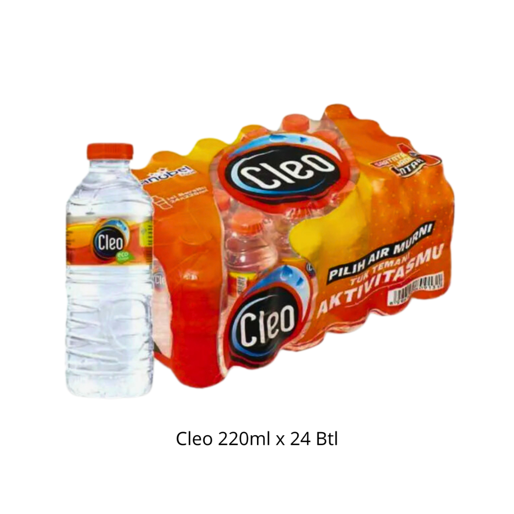 

Cleo Air Mineral 1 Pack Isi 24 Botol 220ml