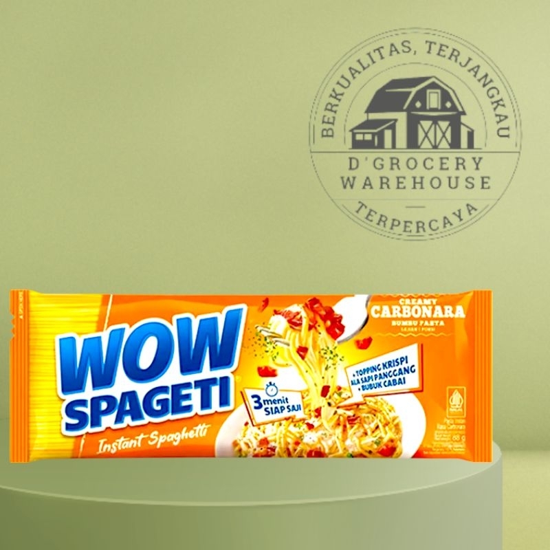 

Wow Spageti Carbonara Instant 88 Gram