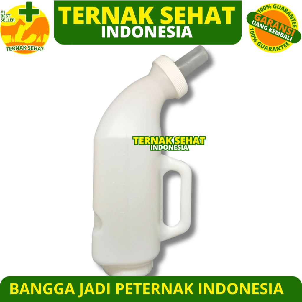 BOTOL DOT SAPI 2.5 LITER PUTIH - BOTOL DOT ANAK SAPI PEDET 2.5 LITER - DOT BERKUALITAS