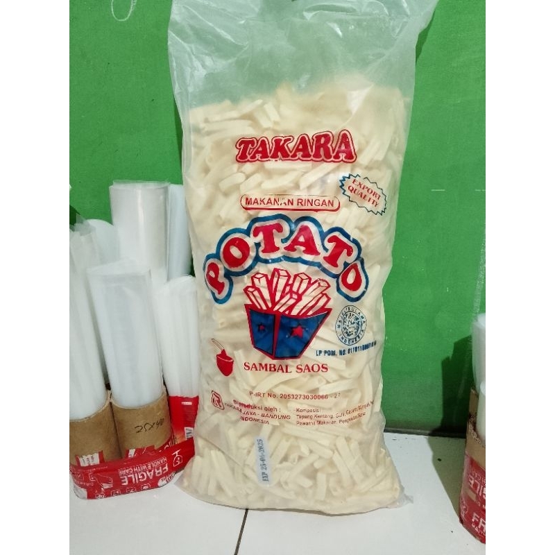 

potato kemasan 1 bal+saos