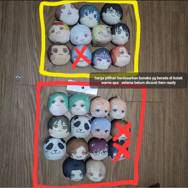 mix anime plush omanju fate fgo jujutsu kaisen b project maki nobara mahito dkk