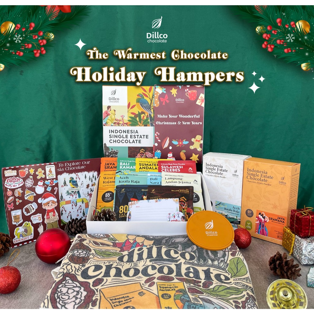 

Christmas & New Years Hampers Gift by Dillco Chocolate 2024.