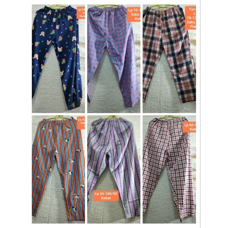 PL TRF/ Celana Panjang/Piyama Dewasa/Baju Tidur Dewasa/Dalaman Gamis