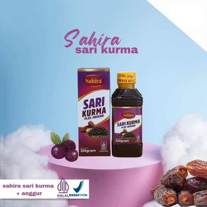 

Sari Kurma Sahira Plus Anggur 335gr Termurah