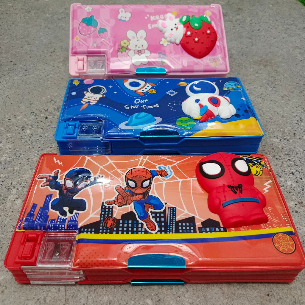 

Tepak / Tempat Pensil Magnet Jumbo Emboss CC-7820