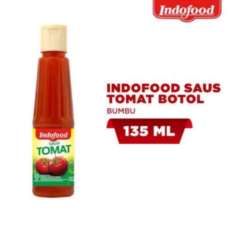 

Indofood Saus Tomat Botol 135 ML