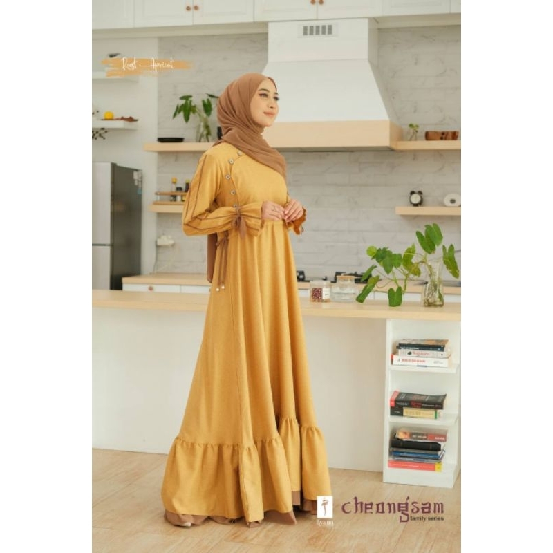 Gamis Set Pashmina Cheongsam by Kyana