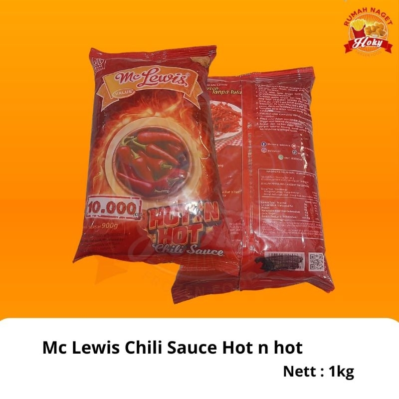 

Mc Lewis Chili Sayce Hot n Hot 900g