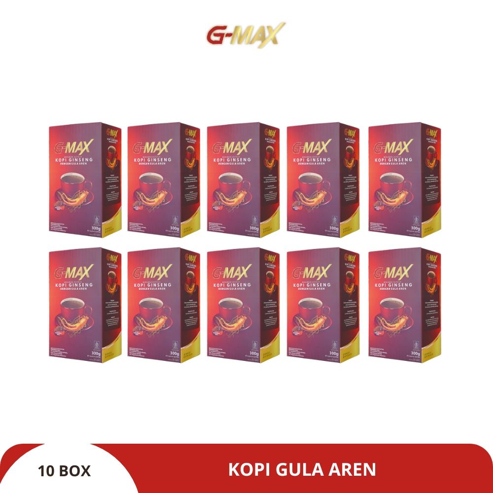 

G-MAX - Kopi Gula Aren - 10 Box