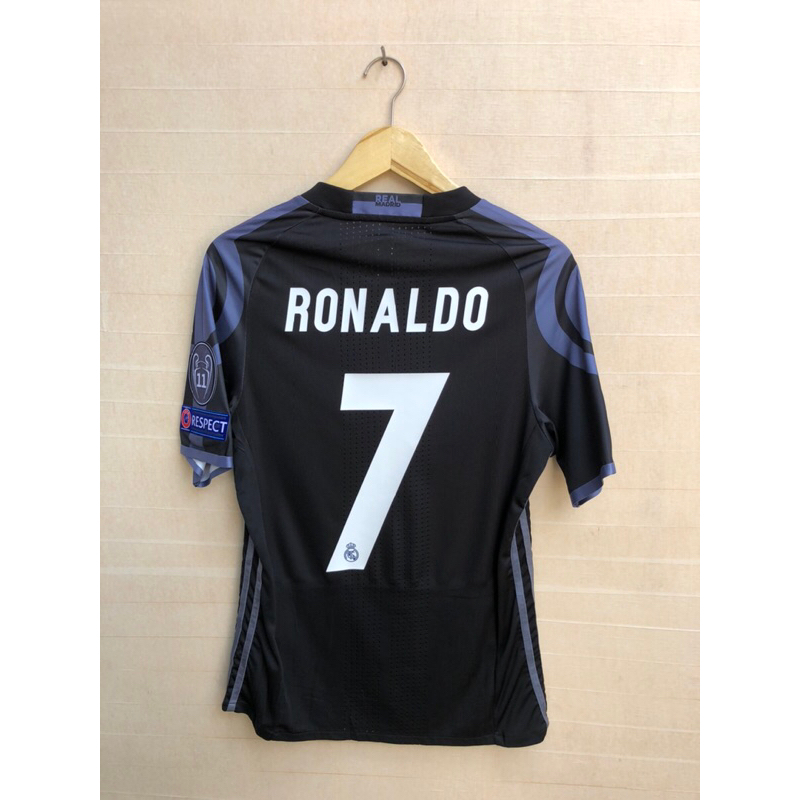 JERSEY REAL MADRID PLAYER ISSUE AWAY 2016/17 FULL HK