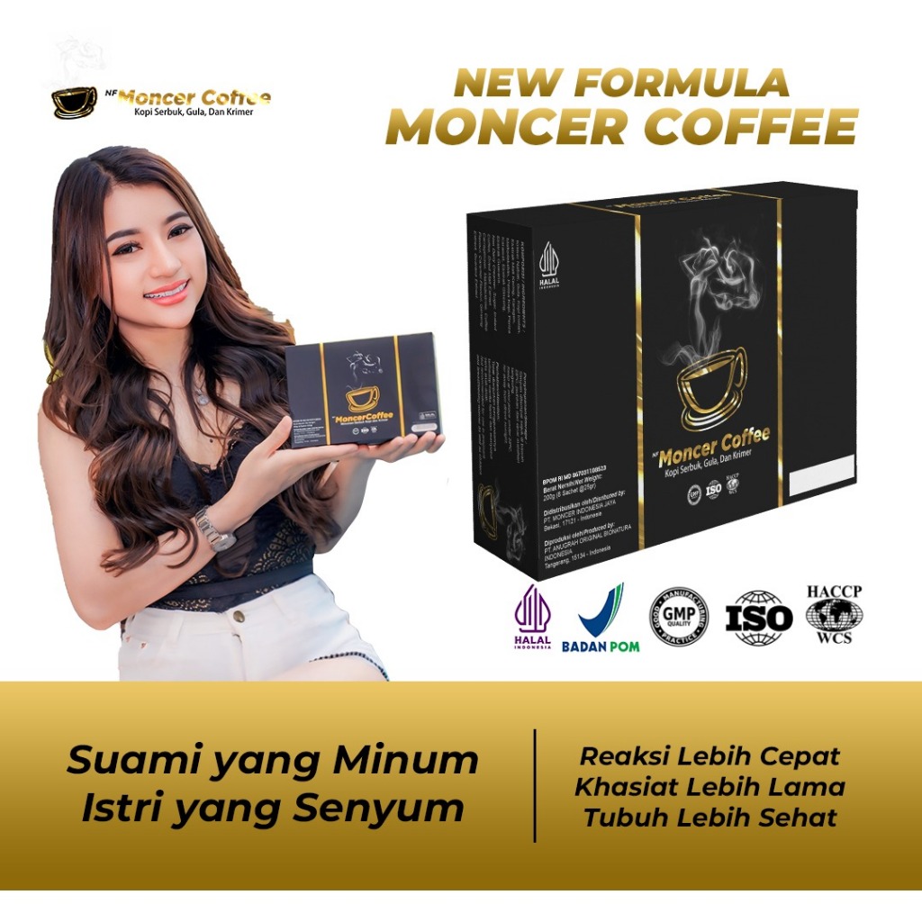 

NF Coffee Monceerr - Kopi Stamina Pria Dewasa Mendukung Durasi Tanpa Batas Halal & BPOM