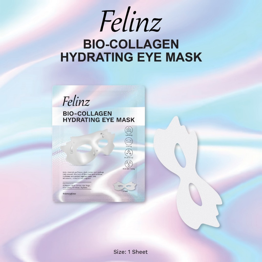 ❤️CLAIRY ❤️ FELINZ BIO-COLLAGEN HYDRITING EYE MASK