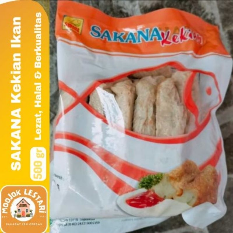 

SAKANA Kekian Ikan 500gr Enak Halal Bergizi Kenyal Premium