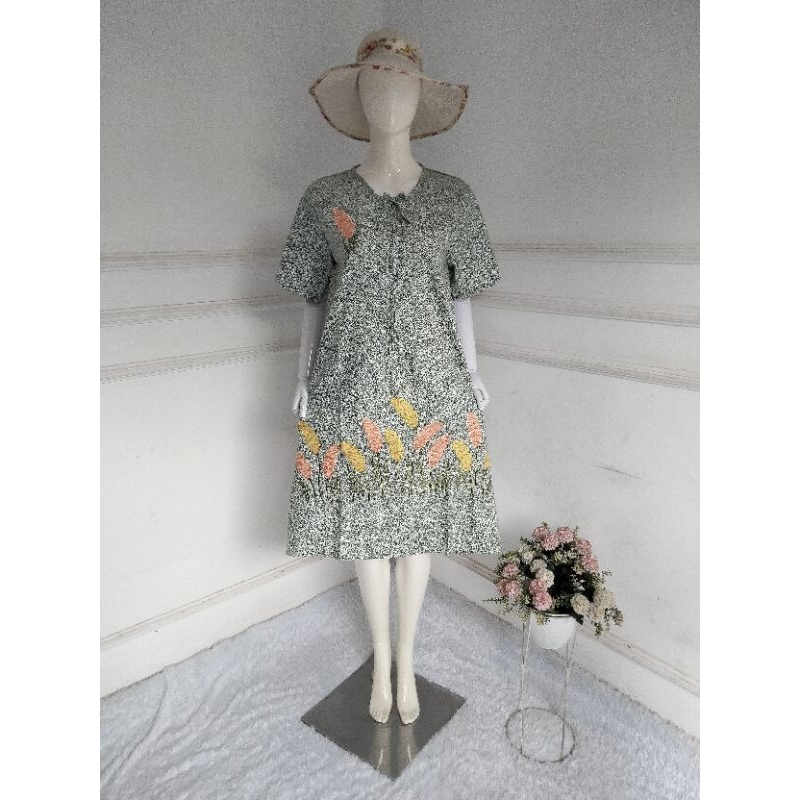 Daster bordir malang daster pendek