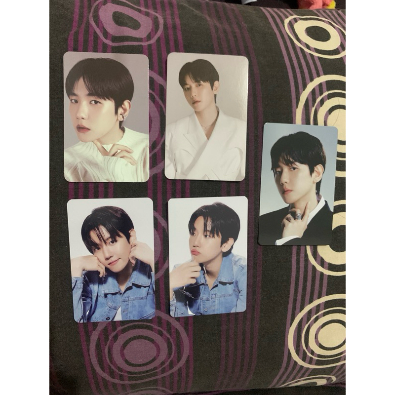 Photocard Baekhyun Lonsdaleite Official (Take all 1 set : 5pc)