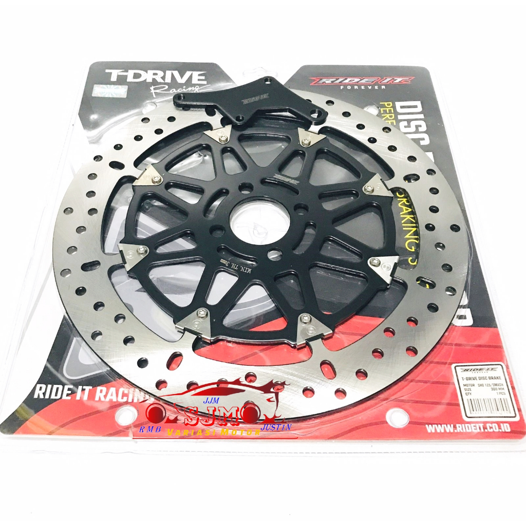 DISC BRAKE 300MM SMASH-smash new-SHOGUN 125 baut 4 bentuk datar smash shogun 125 plus breket model C