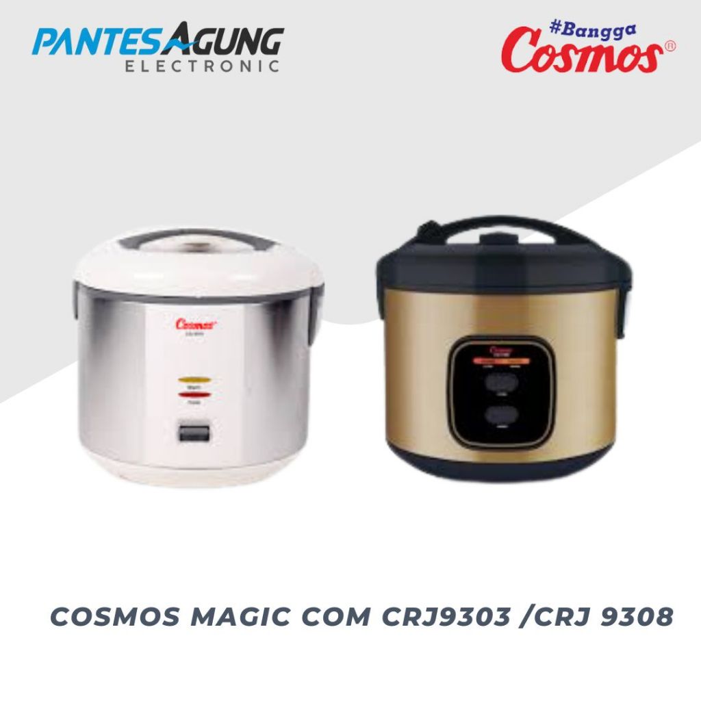 MAGIC COM / magicom / RICE COOKER COSMOS CRJ9303 / 9308 PANCI STAINLESS