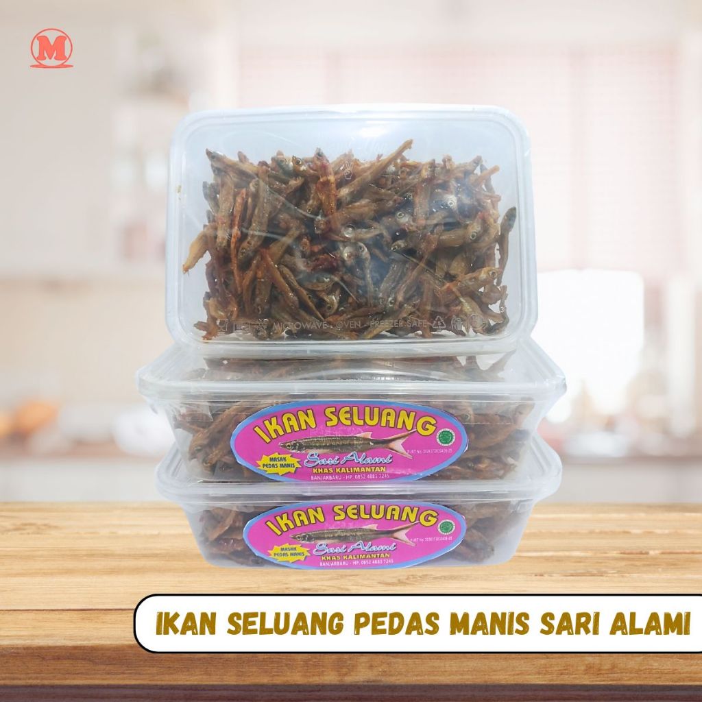 

Ikan Saluang Pedas Manis Sari Alami kemasan thinwall