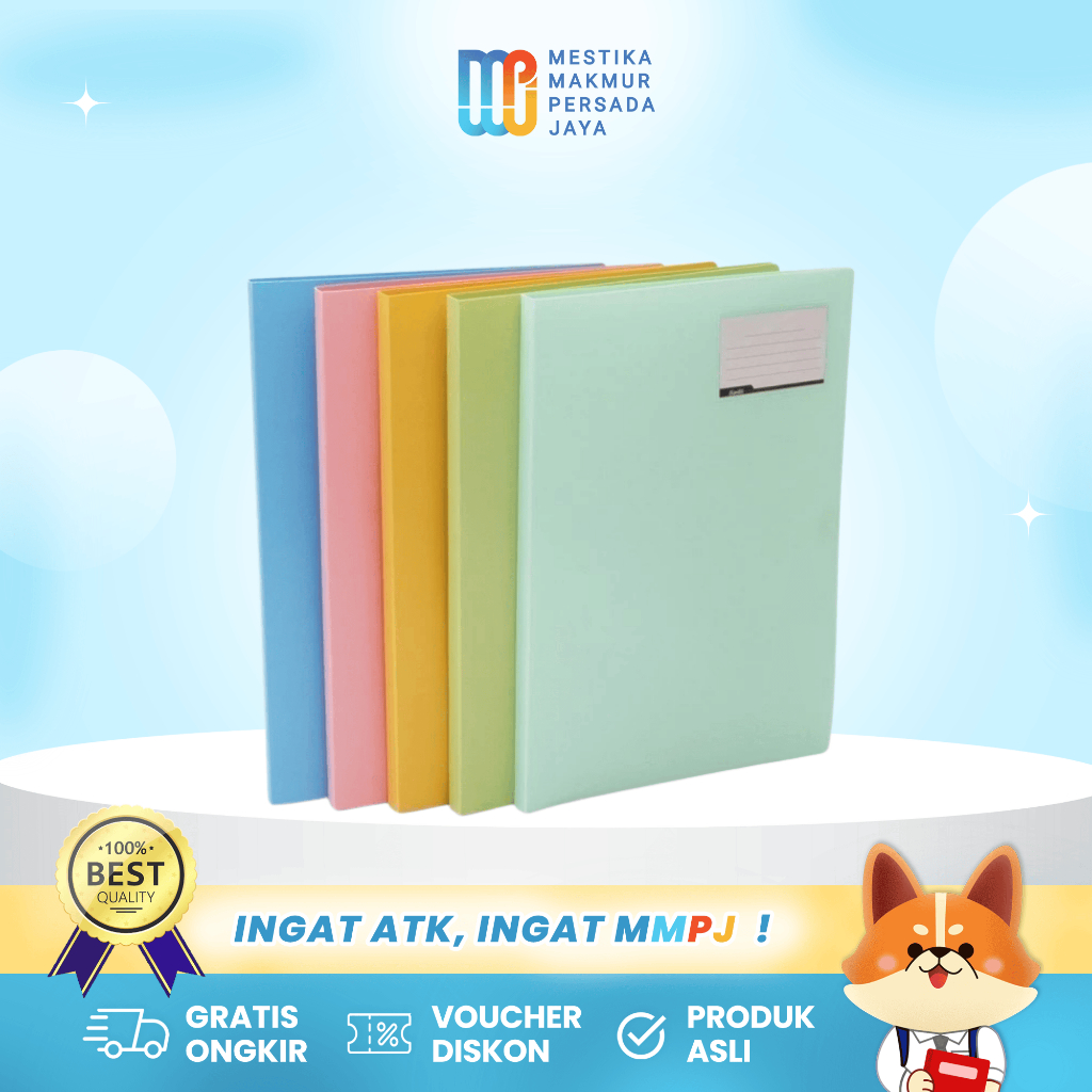 

Kts - Bantex Display Book Folio / F4 Tempat Berkas Dokumen Dengan 40 Pocket Penyimpanan 3185