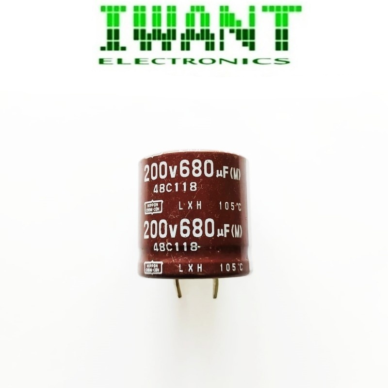 680 uF 200 Volt ELCO 680uF 200V