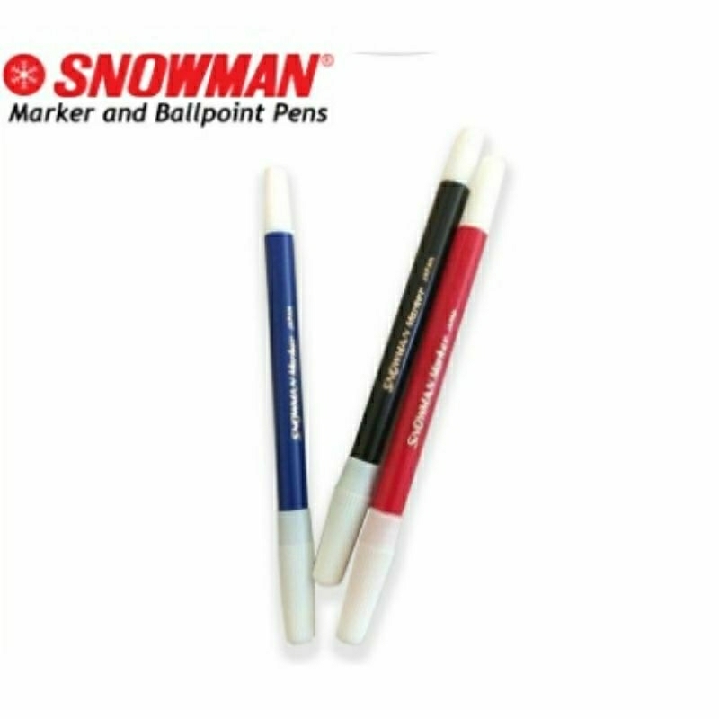 

Spidol kecil SNOWMAN (1 Lusin / 12 Pcs)