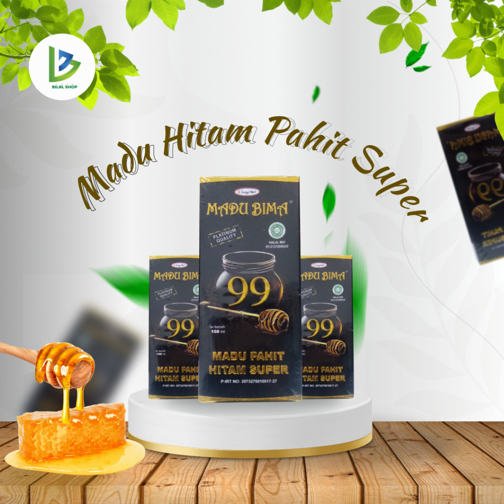 

Madu Bima 99 Madu hitam pahit super