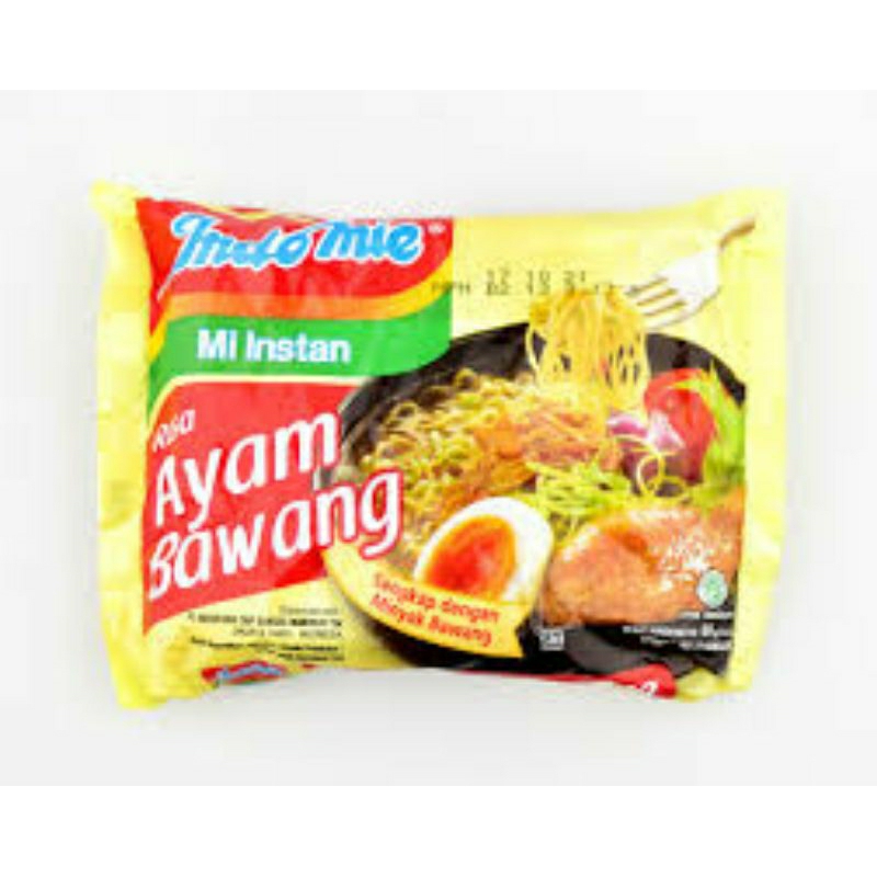 

Indomie Ayam Bawang kuah (1 pcs)