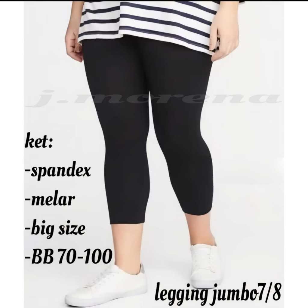 LEGGING JUMBO PENDEK/LEJING XXL/DALAM GAMIS JUMBO/CELANA SENAM/CELAMIS JUMBO/DALAMAN ROK