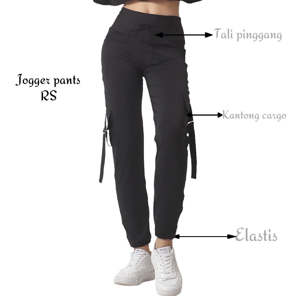 27-Jogger pants wanita celana cargo wanita training olahraga celana jogger wanita jogger olahraga Ce