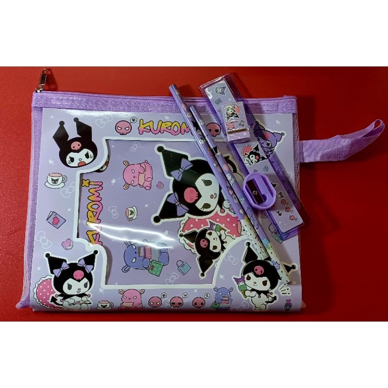 

SET ALAT TULIS CINNAMOROLL, KUROMI, DINOSAURUS,ASTRONOT