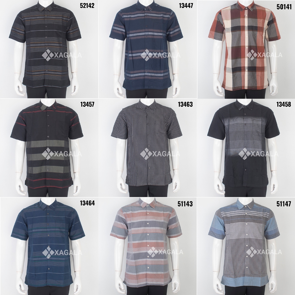EZIO KEMEJA PRIA LENGAN PENDEK KEMEJA COWOK