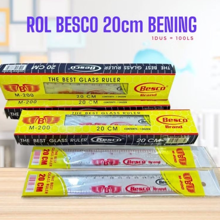 

Rol Besco 20CM Bening/Rol Panjang Tebal/Bagus/Murah