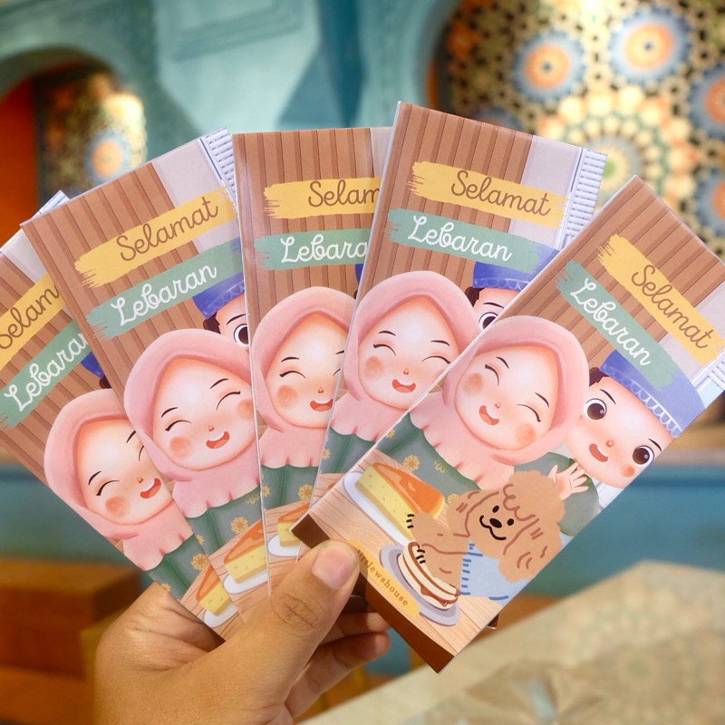 

Amplop lebaran 2025 Littlewshouse (ISI 10pcs) Kode 22