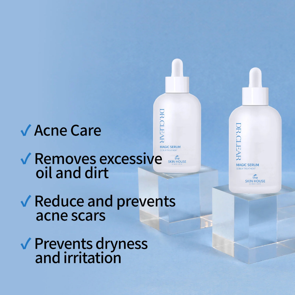 [NEW] the SKIN HOUSE Dr. Clear Magic Serum (Acne Care, Sebum & Pore Control, Sensitive Skin)