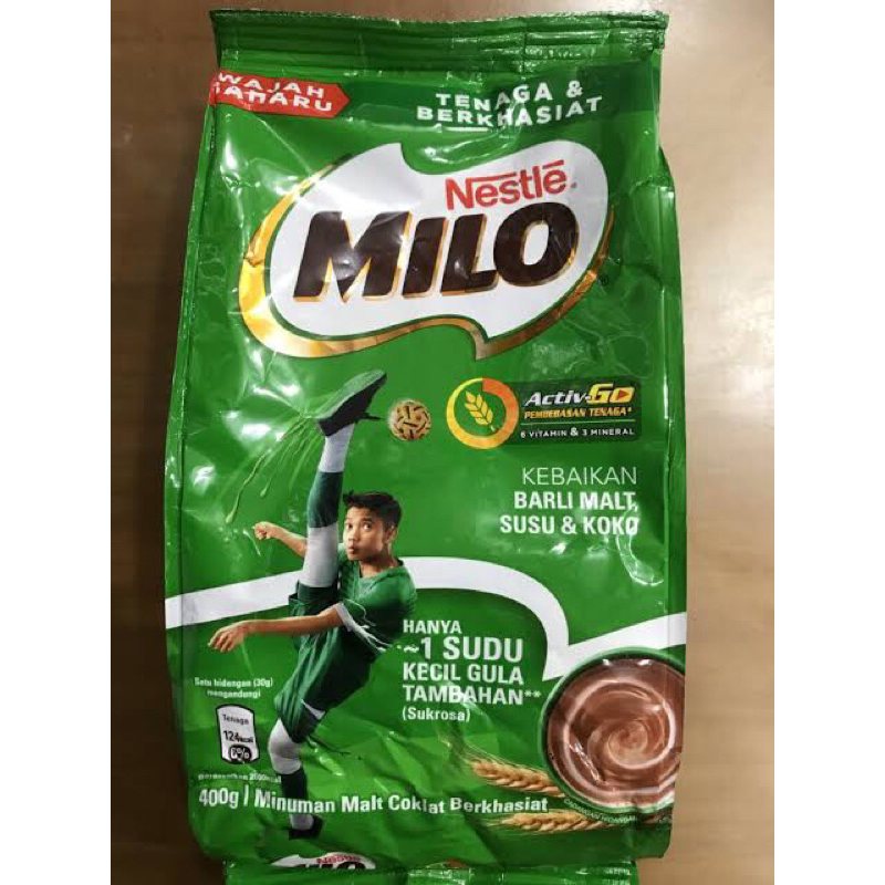 

MILO MALAY ORIGINAL 400gr