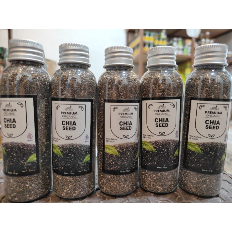 

CHIA SEED 70 GR ORIGINAL ORGANIK SUUR LEMON