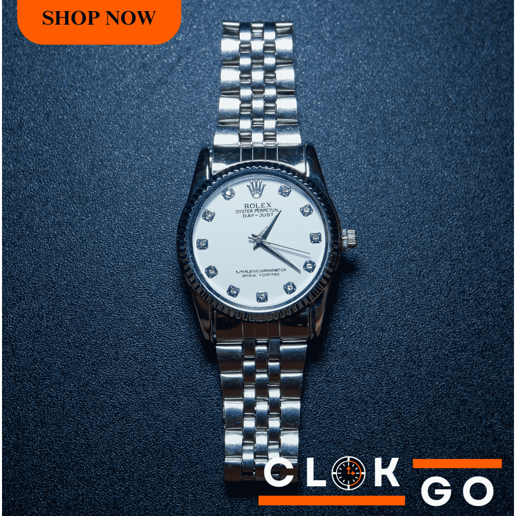 [COD]] JAM TANGAN PRIA ROLEX PREMIUM HIGH QUALITY MIRROR 1:1 STAINLESS STRAP FREE BOX+BATTERY