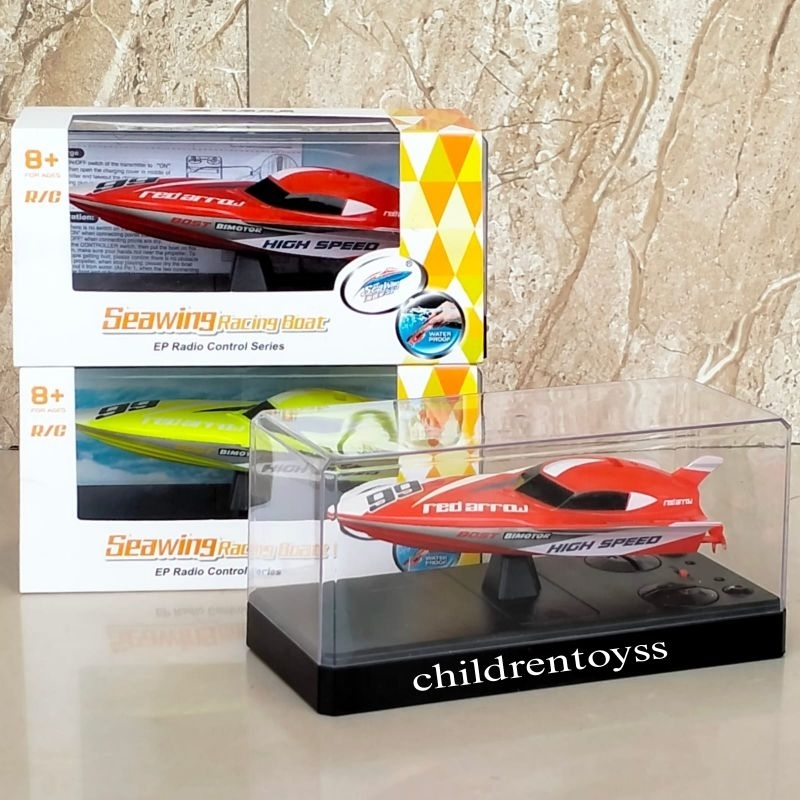 Mainan Seawing Racing Boat Control / Mainan Boat Rc / Kapal Remote Control