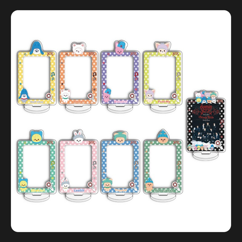 Standee Cahol Skzoo Straykids PC Card Holder Skz