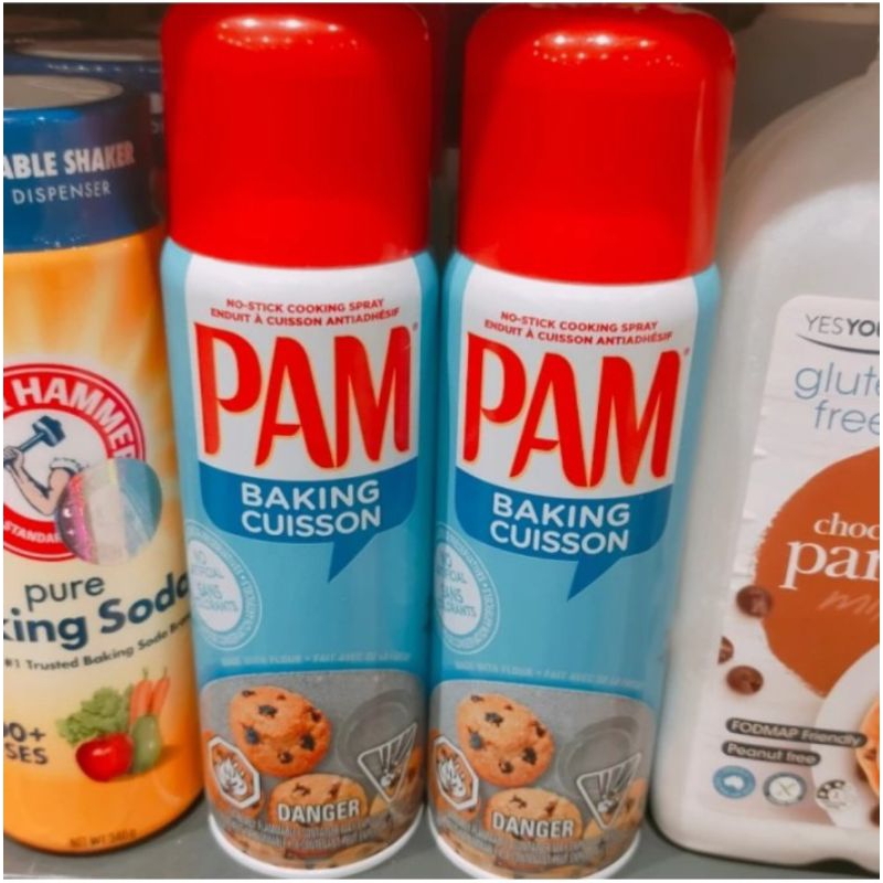 pam baking spray cookies spray minyak semprot 141gr