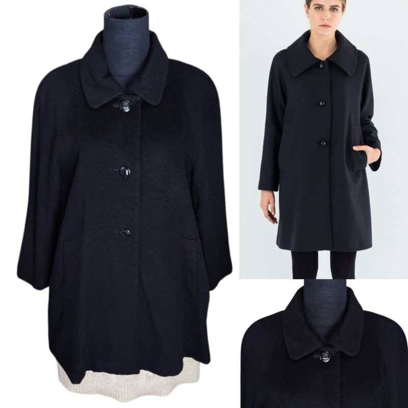 Preloved Wool Coat DELFINA 12122404