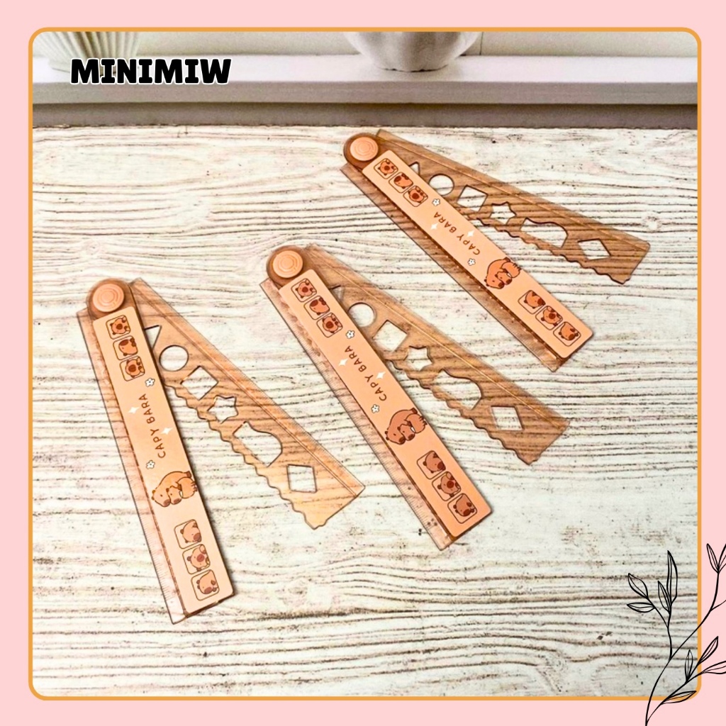 

PENGGARIS LIPAT 30 CM CAPYBARA PGG-1623 CAPPYBARA KAPIBARA RULER CM MM UKUR ANAK LUCU ALAT TULIS PERLENGKAPAN KANTOR SEKOLAH MURAH