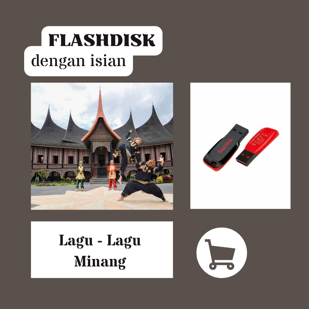 Flashdisk isian Lagu Lagu Minang Terpopuler