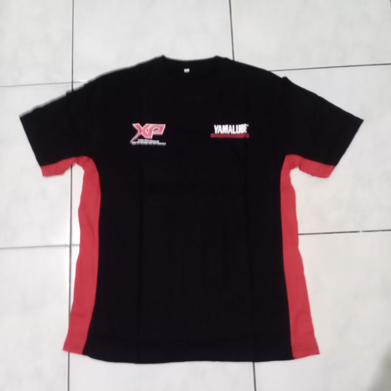 Kaos baju mekanik otomotif Yamaha Yamalube XP ukuran Size L / XL