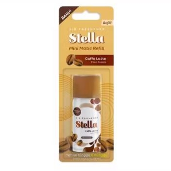 Stella Mini Matic Pengharum Ruangan Caffe Latte Refill 40 ml